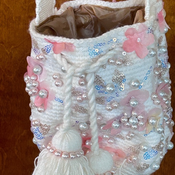 Bolsos Recamada Pouch Purse 
100% Handmade in Columbia - Picture 3 of 7